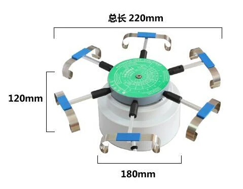 240 В автоматический тест цикло тестовый прибор для проверки часов часы тестовая Машина- Часы моталки для шести часов одновременно