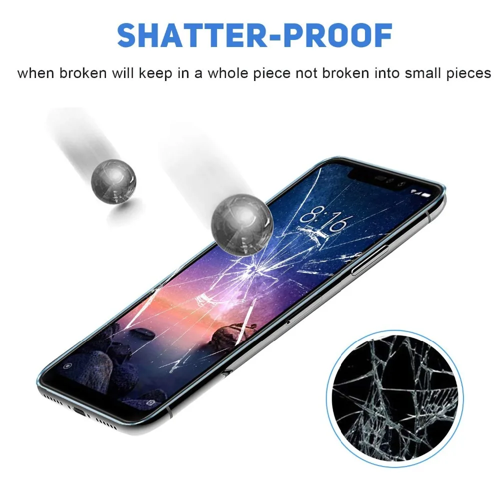 Защитное стекло для Xiao mi Red Note 6 Pro закаленное защитное экрана 26 чехол Ksio Note6 6pro
