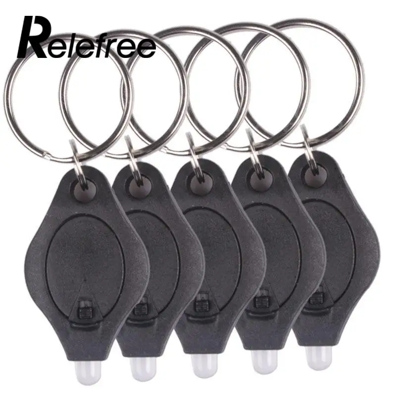 

New Outdoor Mini Bright LED Flashlight Micro Light Keychain Squeeze KeyRing Lamp Torch Outdoor survival Emergency Aid Kits
