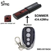 For SOMMER 434.42mhz remote control Garage door SOMMER 4 channel hand transmitter Compatible 4014 TX03-434-2 4013 TX02-434-4 ► Photo 1/5