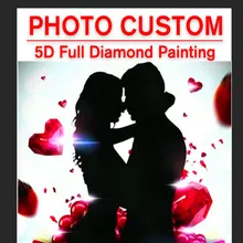 Алмазная живопись на заказ! Сделайте свою собственную алмазную картинку на заказ! Женские туфли-лодочки! Полная вышивка на День святого Валентина