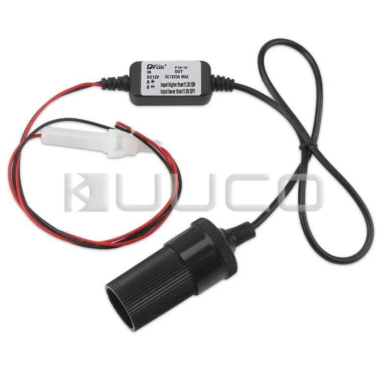 

Power Socket/Adapter DC11.5~35V to 12V 3A 36W Power Supply Module/Car Socket DC 12V Socket/Cigarette-lighter Female Socket