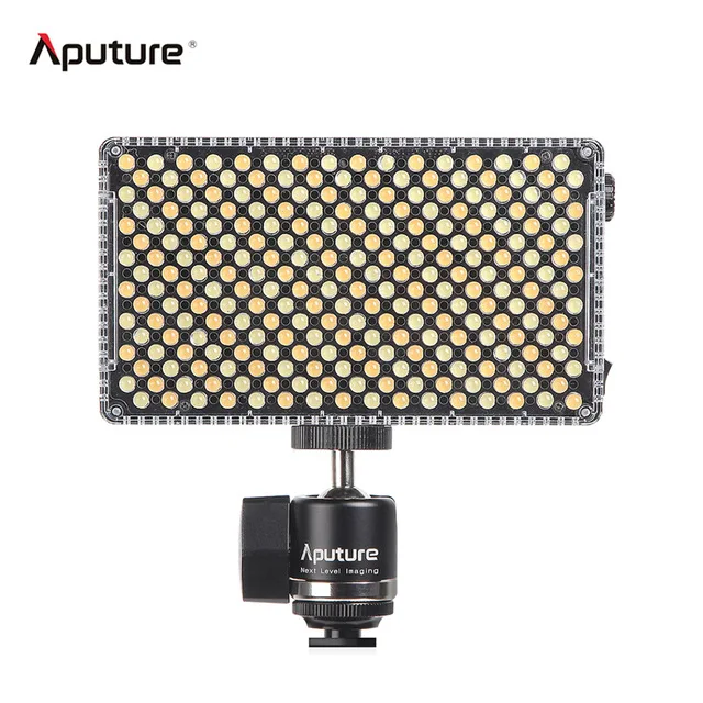 Aputure Amaran AL-F7 цветовая температура 3200-9500K CRI/TLCI 95+ светодиодный самый универсальный накамерный светодиодный светильник - Цвет: Черный