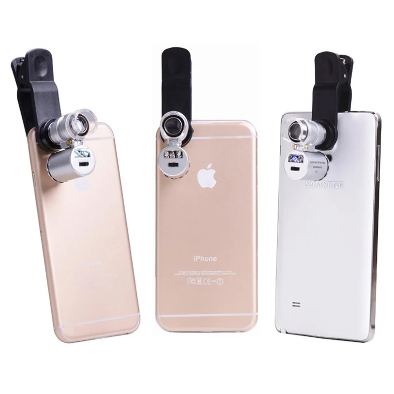 60X Optical Zoom Lenses Microscope Photographic Telescope Phone Camera