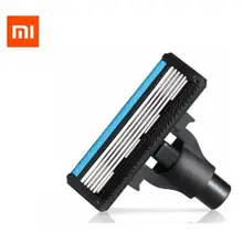 4 шт.,, xiaomi mijia, Мужская бритва, бритвенная головка, изготовленная из Германии, импортная бритвенная головка, магнитная, заменяет набор зажимов