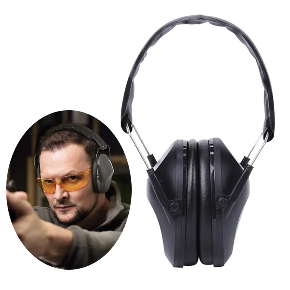 

Ear Protection Ear Muff Headset Earphone Noise Reduction Anti-noise For Military Firing LCC77