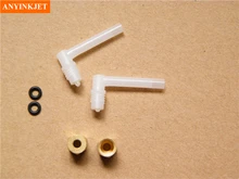 High quality L Shape Ink tube Connector with copper screw for Epson 4000 4400 4450 4800 4880 printer High quality L Shape Ink tube Connector with copper screw for Epson 4000 4400 4450 4800 4880 printer