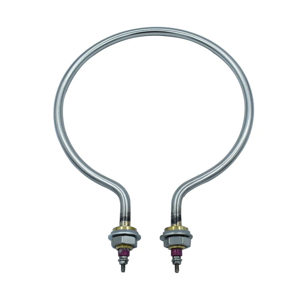 

304 Stainless Steel Water Heating Element 220V 2KW For Boiled Water Bucket M16 Thread Circle Shape Electric Water Heater