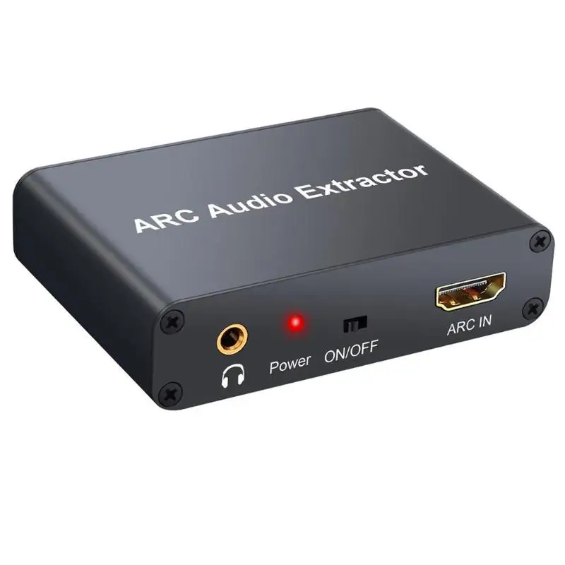ARC HDMI аудио экстрактор разветвитель HDMI аудио оптический TOSLINK SPDIF 3,5 мм разъем волоконный коаксиальный интерфейс 5,1 канал передачи