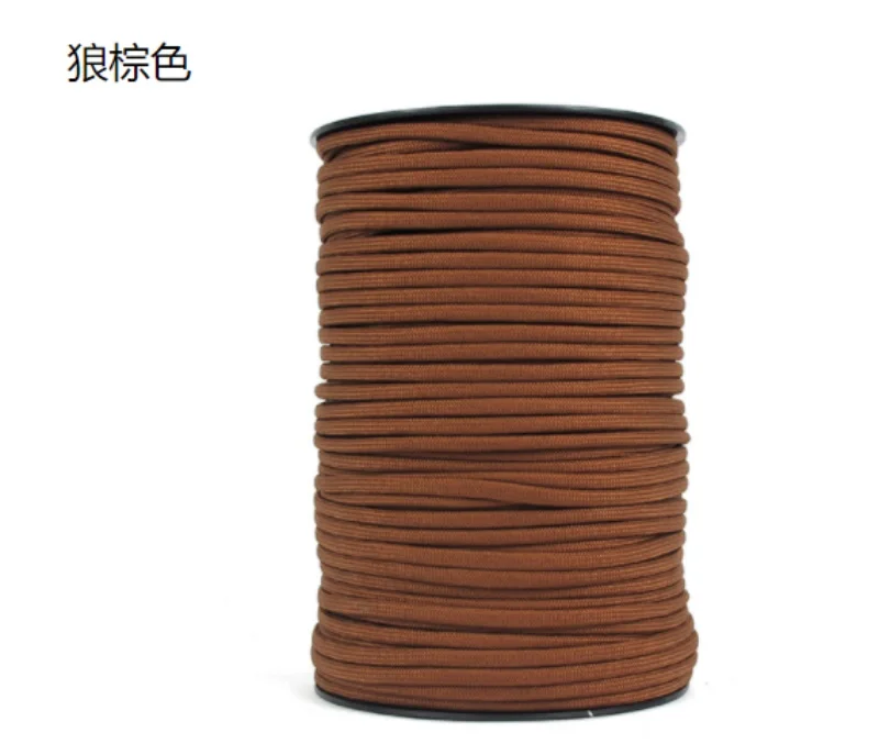 Dia.4mm 9 стенд ядер Paracord для парашютный шнур шнурки Кемпинг веревка для альпинизма, кемпинга Пеший Туризм веревках/48 комплекты - Цвет: Синий