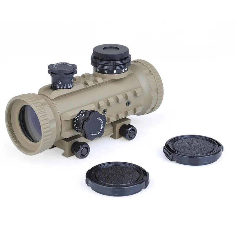 

SEIGNEER Tactical Hunting 1x30 Multi Reticle Red Green Dot Scope with RIS Rail Mount And Lens Cap