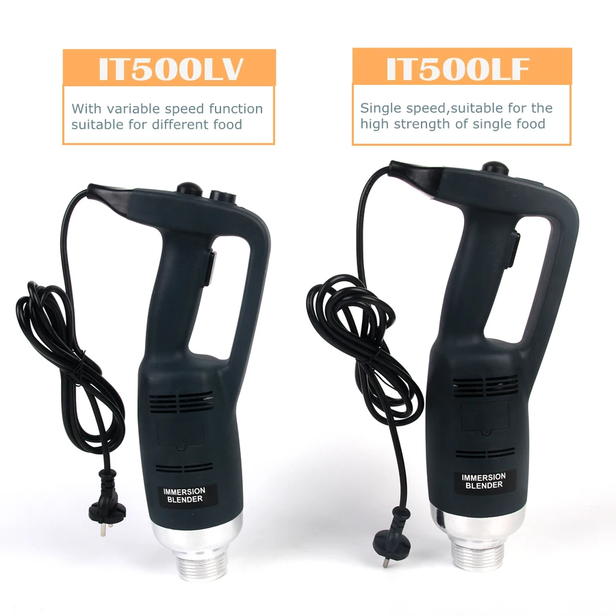 ITOP High Speed Commercial Immersion Blender Food Mixer Fruit Juice Jam Food Processors 220W/350W/500W Stainless Steel Blade