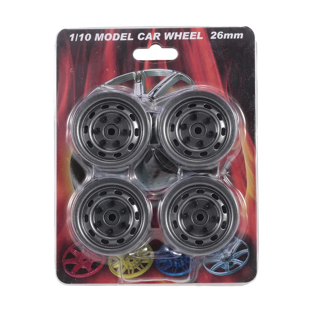 

4pcs RC Car Metal Wheel Hub AX-618GL 1.9inch Rim Set for Axial SCX10 RC4WD D90 1:10 Rock Crawler RC Toys for Children Parts
