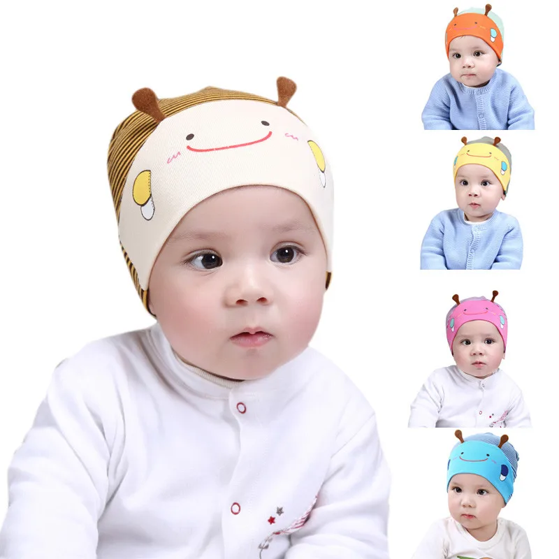 

ARLONEET New Top Selling New Fashion Baby Hat Kid 5Colors Cap Cute Kid Baby Cotton Toddler Infant Hat Bee Baseball Beret Cap