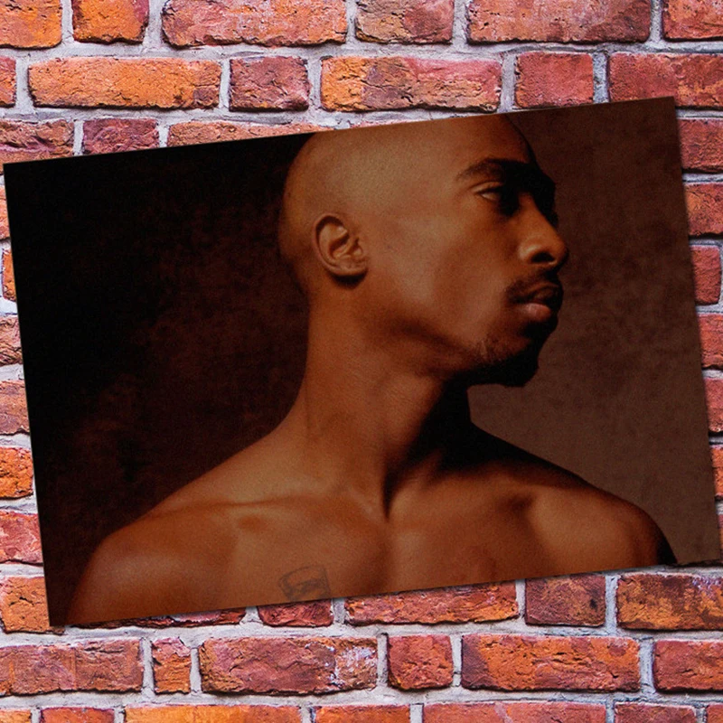 COSY MOMENT 2PAC RAP GOD Tupac хип хоп певец ретро постер винтажный крафт принт настенный