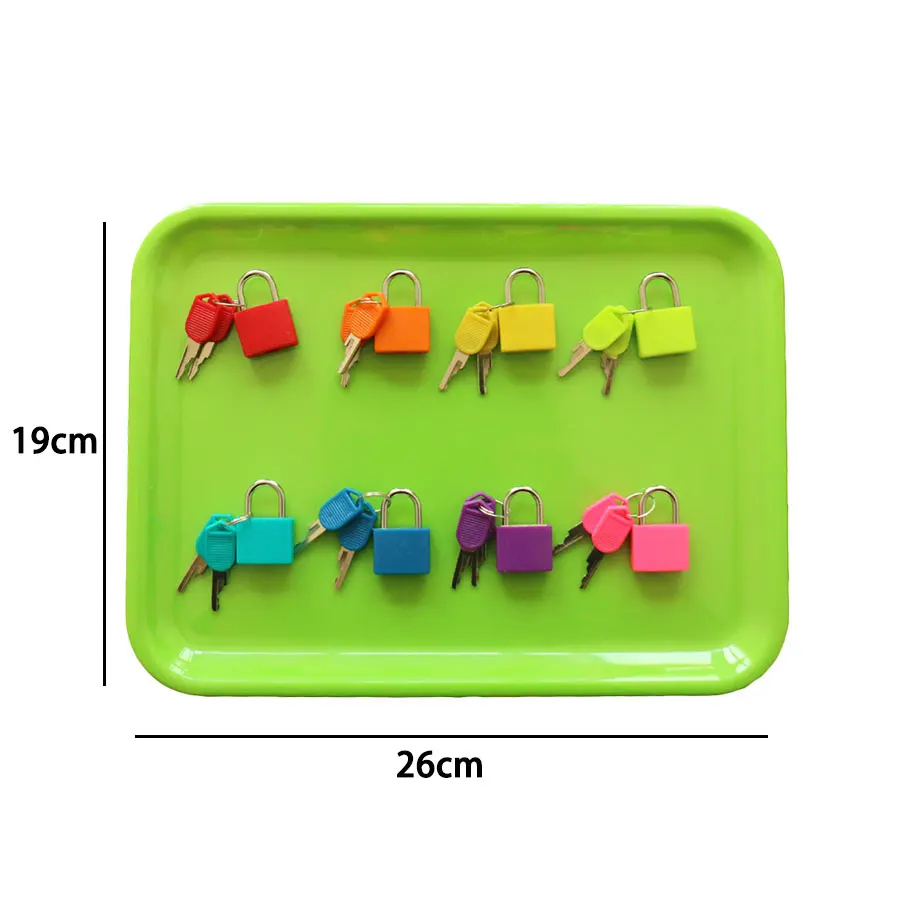 Montessori Practical Life Material Montessori Lock Educational Early Learning Toys For Children Juguetes Brinquedos MJ0364H
