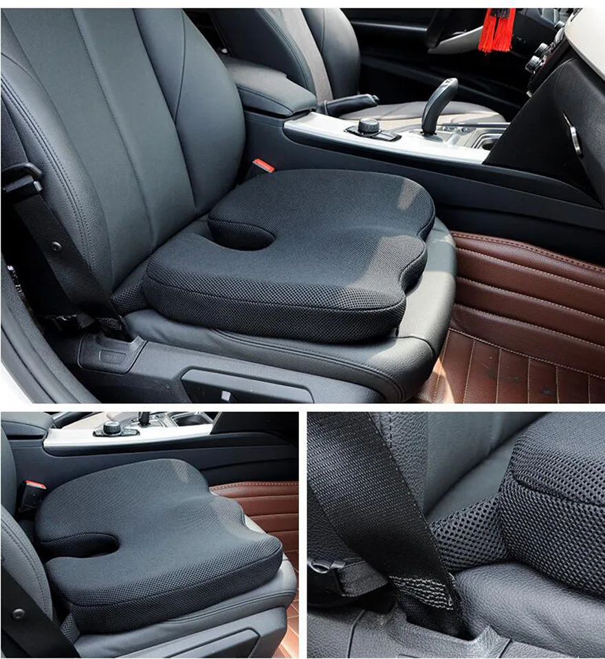 High quality Memory  Foam Non-slip Cushion Pad Inventories,Adjustable Car Seat Cushions,Adult Car Seat Booster Cushions