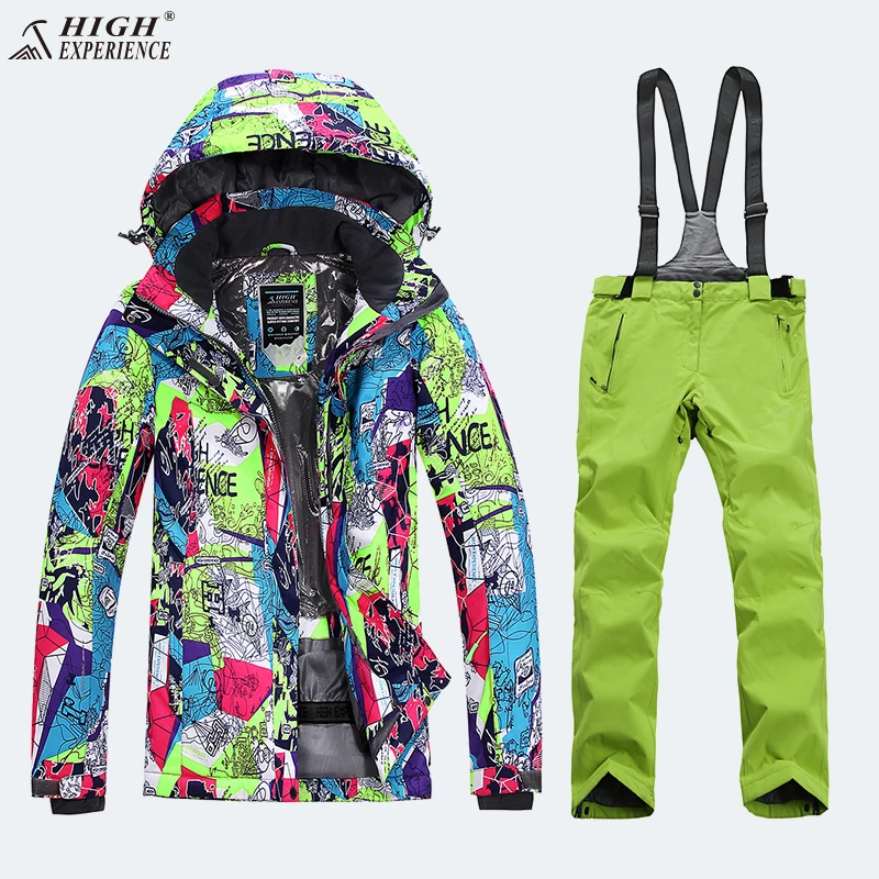 High Experience Ladies Snow Clothing Ski Jacket Women Skiing Pants