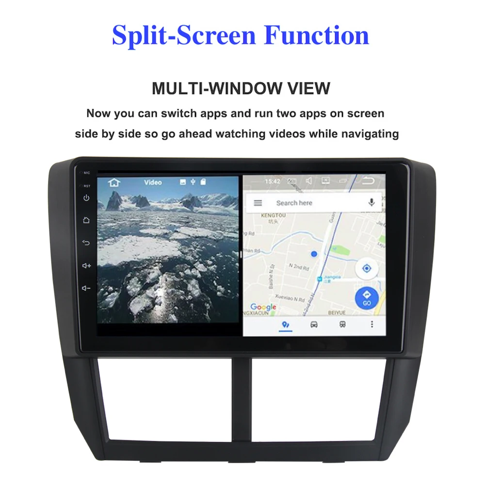 Excellent Car Radio Android GPS Navi for Subaru forester 2008 2009 2010 2011 2012 Auto-radio 1 din 8-core 4gb ram Multimedia Video Stereo 7