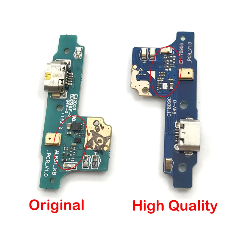 

New Charging Port Dock Connector Board Compatible For huawei y6 2017 USB Charger Flex Cable Replacement