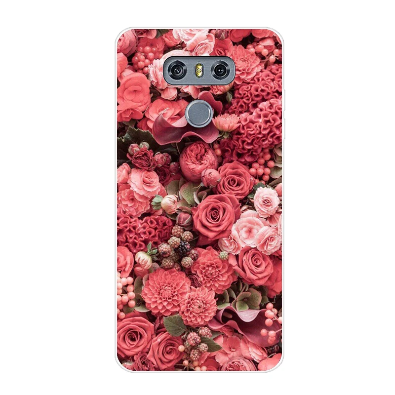 Чехол для LG G6 Модный мягкий силиконовый чехол с принтом H870 G600 H871 H872 H873 LS993 AS993 VS998