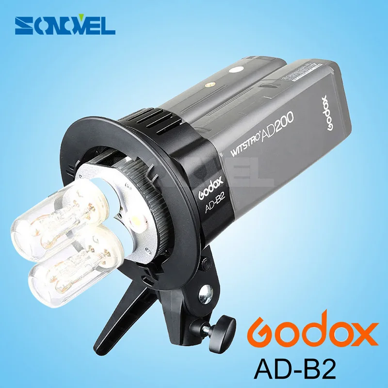 In the Stock New Arrival Godox AD Power Outdoor Flash Accessories AD-B2 For AD200 Dual Power Flash