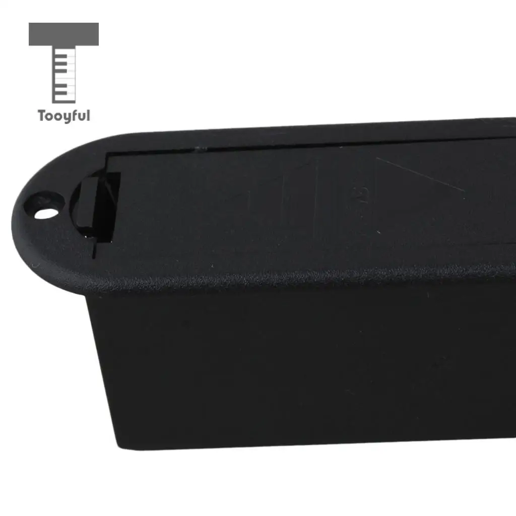 Tooyful EQ 3 Band Bass Guitar Active Equalizer Preamp Pickup 1 Volume + 3 Tone pots for Instrument Accessory