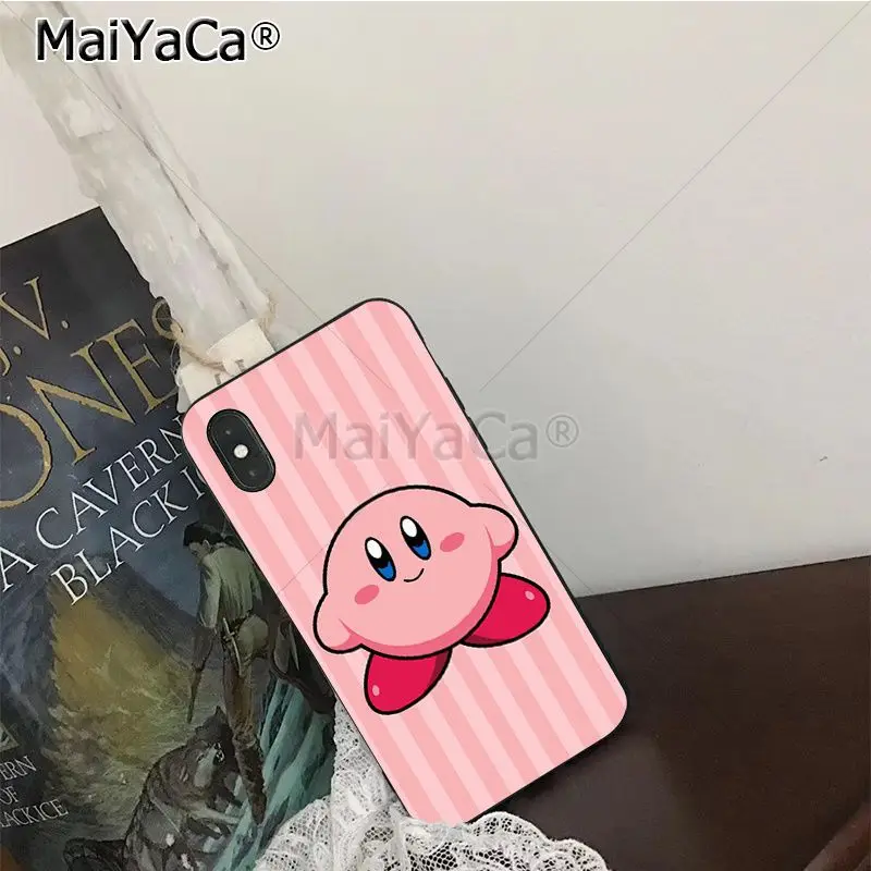 MaiYaCa Кирби чехол для телефона для iphone 11 Pro X XS XR XS MAX 7plus 6 6s 7 8 8Plus 5 5S чехол - Цвет: 1