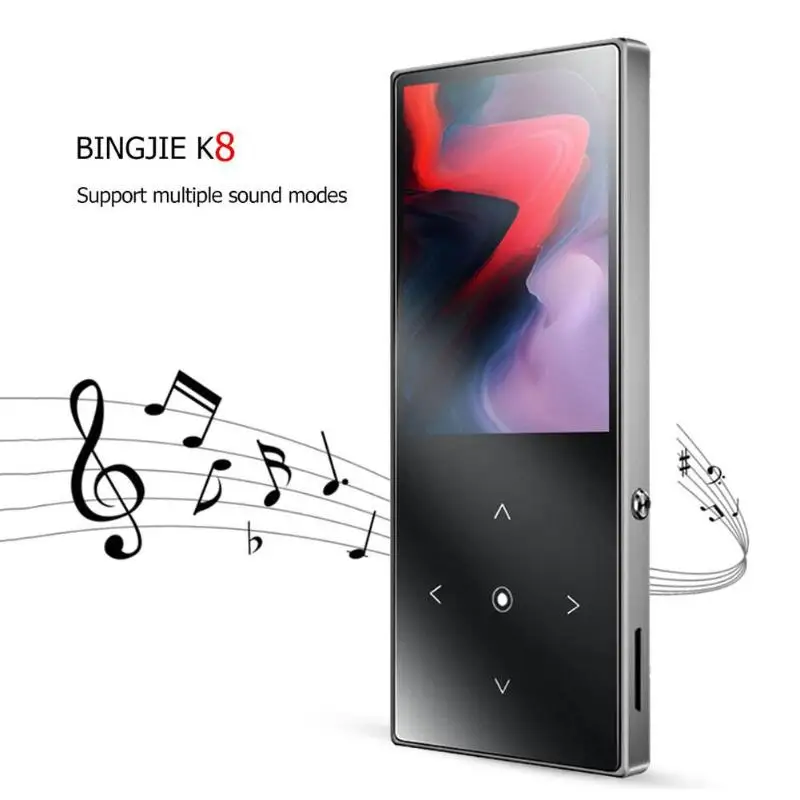 Для Benjie K8 HiFi MP4 плеер Walkman Lossless рекордер fm-радио электронная книга с наушниками