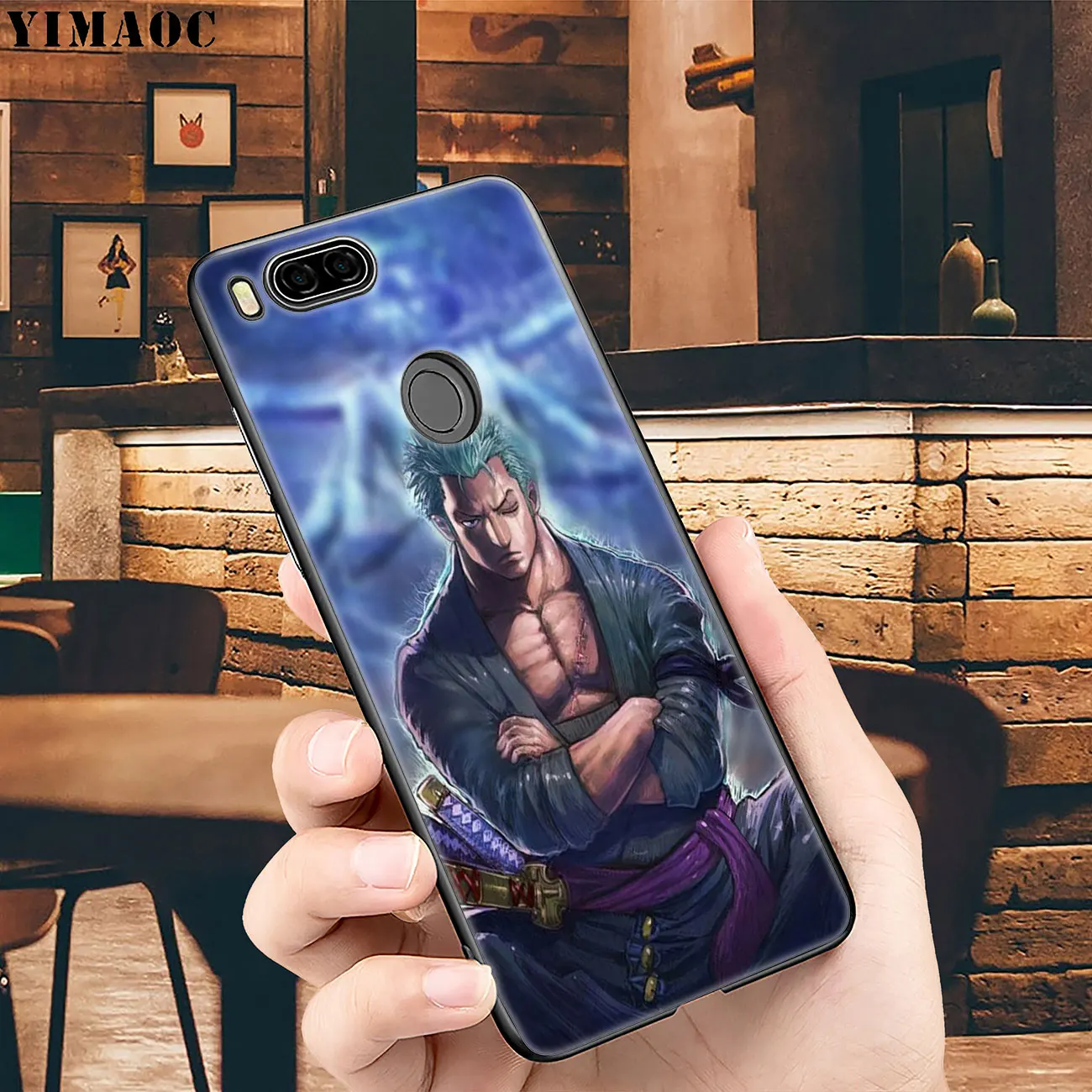 YIMAOC ZORO One Piece Monkey D Luffy Мягкий силиконовый чехол для телефона Xiaomi MI 10 9 9T CC9 CC9E A3 Pro 8 SE A2
