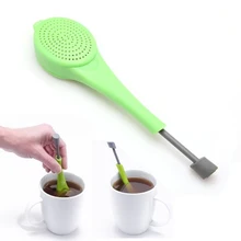 Чайная посуда чайное ситечко общий Чайный фильтр-инфузор Силиконовый Фильтр чайник украшение дома аксессуары для цветочный чайный пакетик