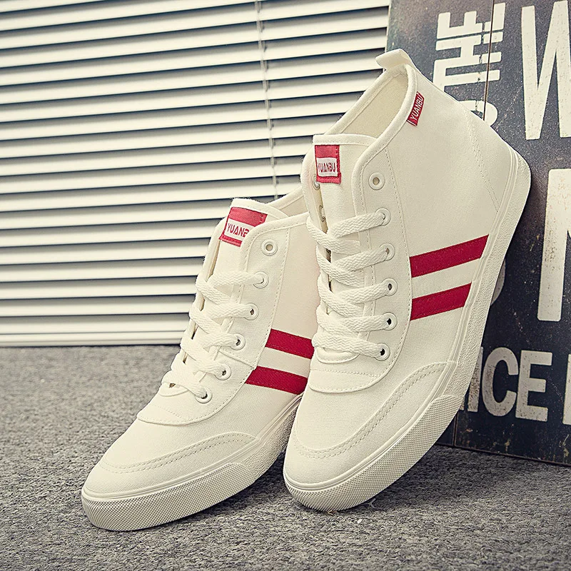 Canvas Shoe Male Motion Leisure Time Small White Shoes Men Trend Young Student Run Light Skate Shoes Sneakers Zapatos De Hombre