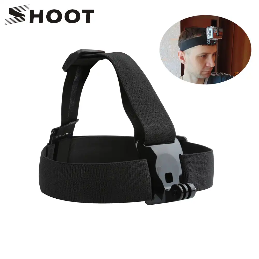 Снимайте эластичный ремень на грудь и голову для GoPro Hero 8 7 5 черный Sjcam Sj4000 Yi 4K Eken Крепление камеры для Go Pro 7 аксессуар - изображение