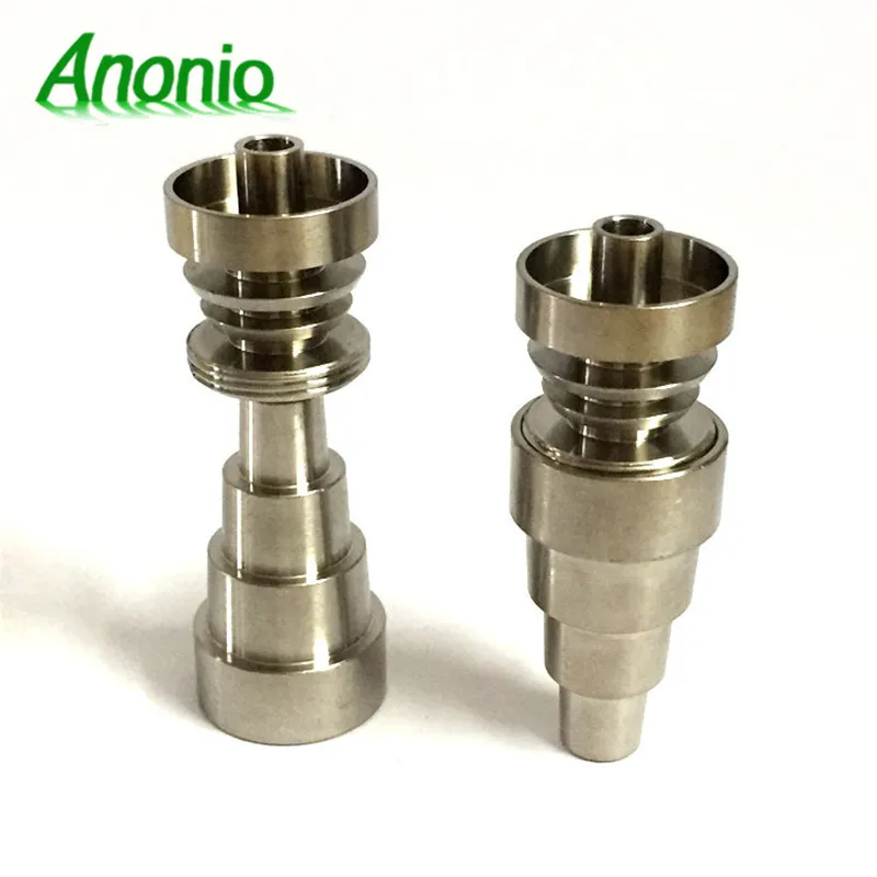 Anonio Universal 6 in 1 Dab Rig Nail GR2 Domeless Titanium