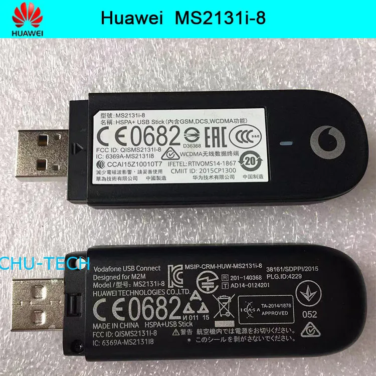 

unlocked Huawei MS2131i-8 USB modem - industrial use, Linux supported