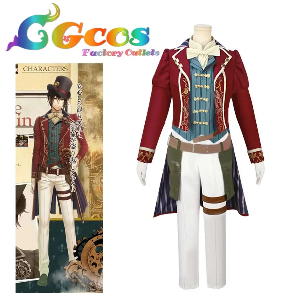 Cgcos Free Shipping Cosplay Costume Code Realize Arsene Lupin New In Stock Retail Wholesale Halloween Christmas Uniform Party Code Realize Cosplay Costumecostume Cosplay Aliexpress