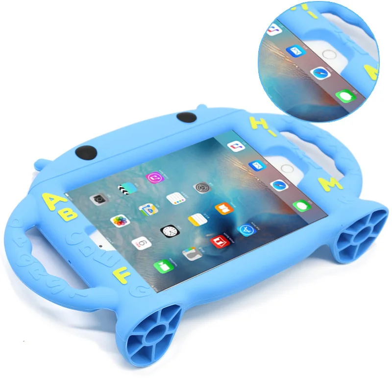 Силиконовый чехол Hyleton для iPad mini Детский защитный мягкий Mini 1 2 3 4 с противоударной