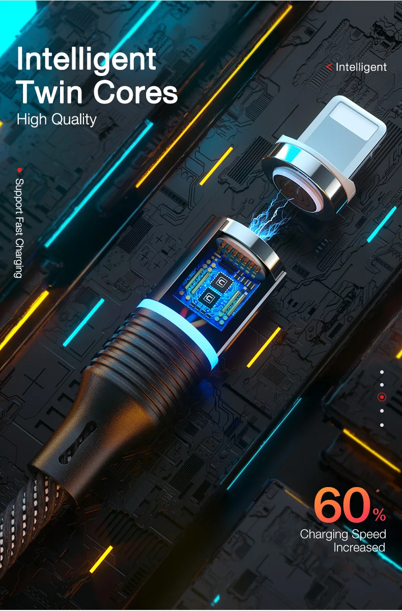 magnet cable for iPhone Xiaomi Samsung Huawei (9)