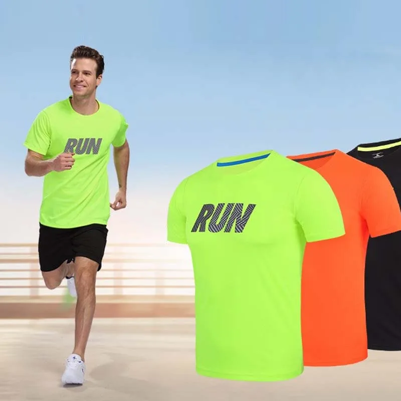 Для женщин и мужчин спортивные футболки для бега быстросохнущая Однотонная футболка для фитнеса облегающая футболка с коротким рукавом Топ спортивные тренировочные футболки для спортзала футболка для мышц