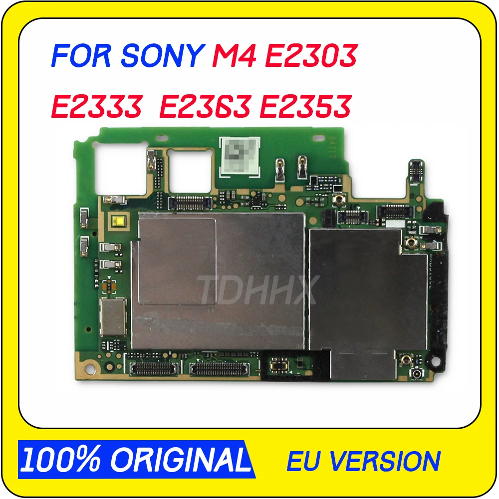 EU version for Sony Xperia M4 Aqua E2303 E2333 E2363 E2353 motherboard tested plate Unlocked with full chips