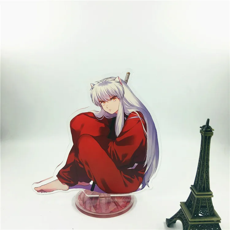 Аниме Inuyasha Sesshoumaru Sengoku Otogizoushi фигурка на акриловой подставке настольные украшения Коллекция Модель игрушки куклы Подарки