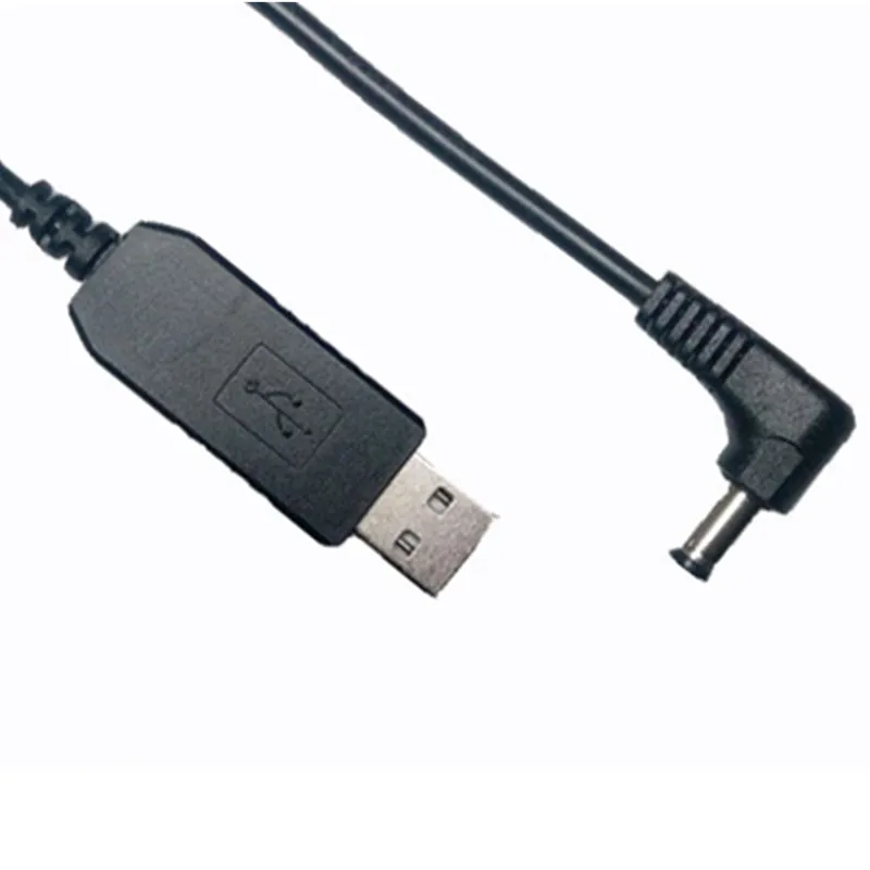 Ihens5 силовой преобразователь Кабель адаптер USB DC 5V к 12V 5 5mm X 2 1mm баррель мужской