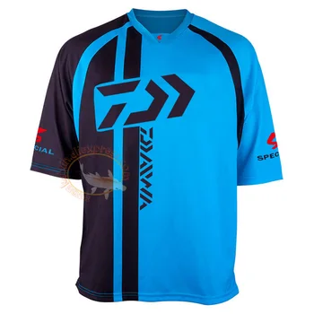 

2019 Daiwa Quick Dry Breathable Anti-UV Fishing Shirt Outdoor Sport Clothing Women Running Hiking T-Shirt Fishing Clothes