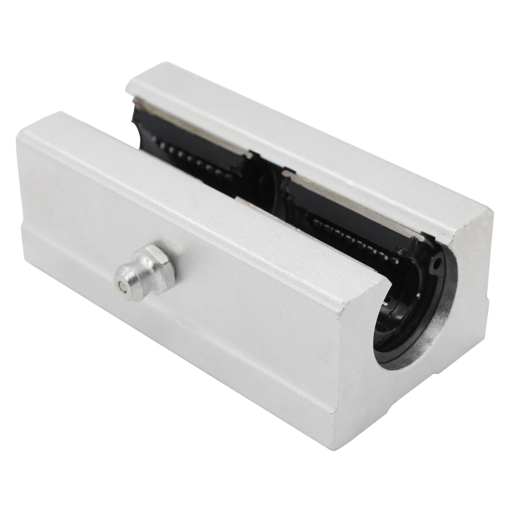 

2pcs SBR12LUU 12mm Long Linear Ball Bearing Block Support CNC Router SBR Shaft Rail Support Linear Components Bearing/Bushing