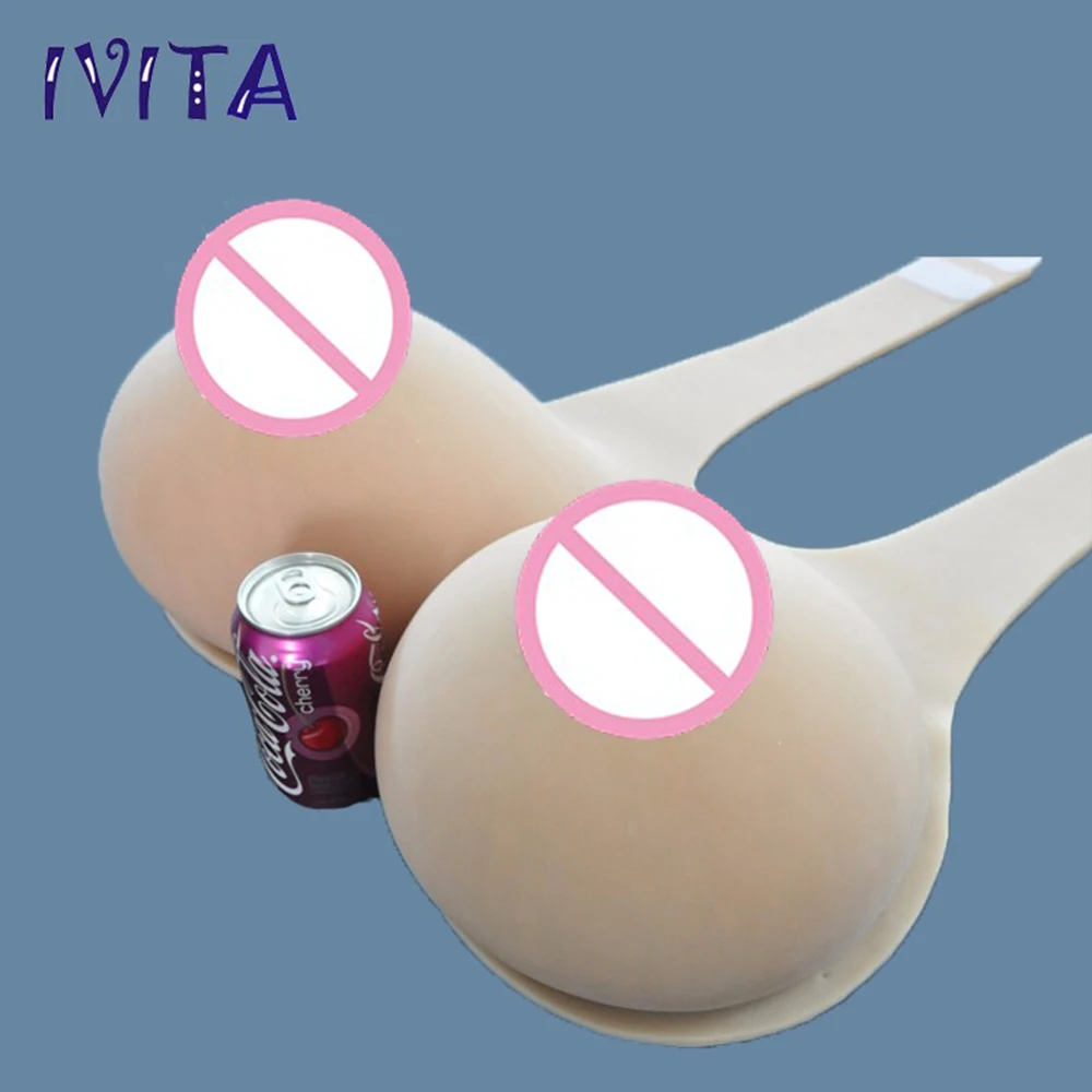 IVITA 12 кг огромные искусственные груди реалистичные силиконовые сиськи для