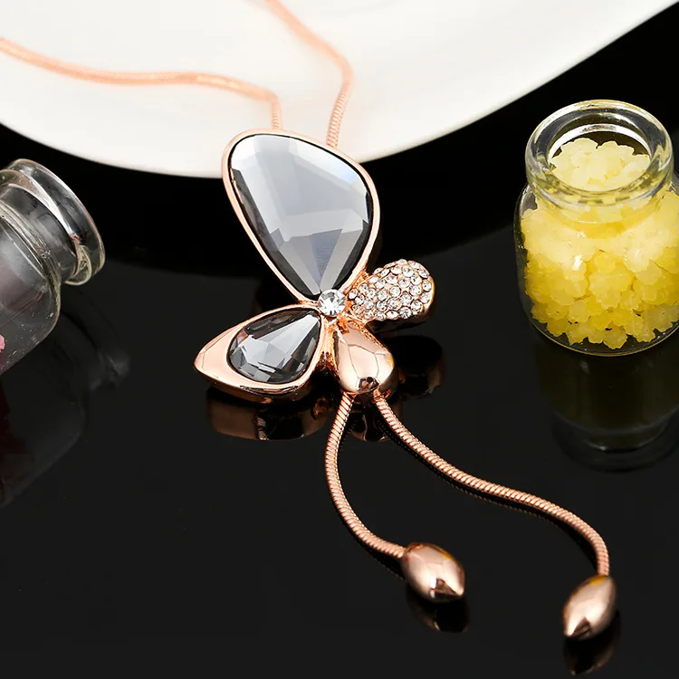 Женская корейская модная цепочка свитер с бабочкой высококачественное платье