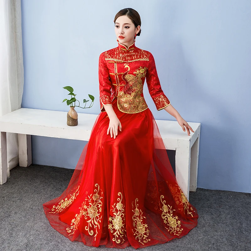 Paling Inspiratif Model Baju Cina Lengan Panjang