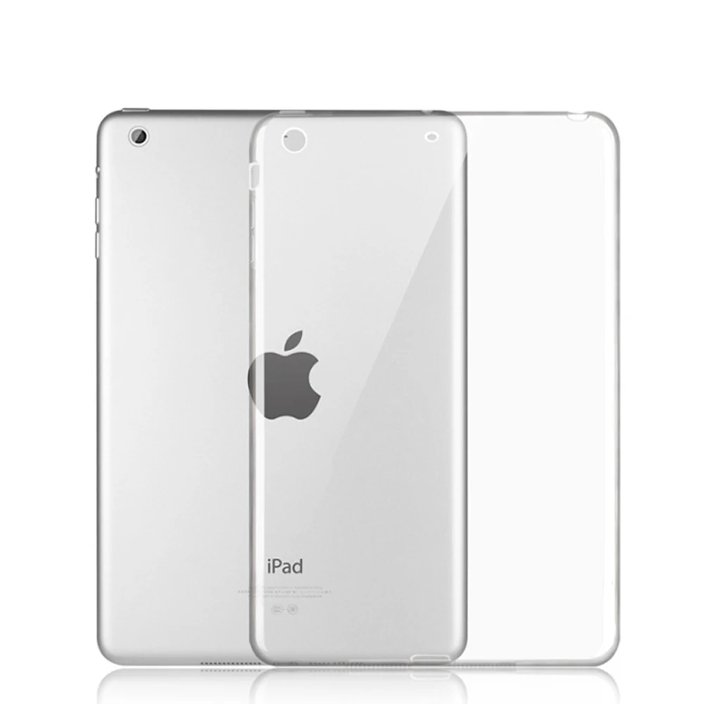 

For New iPad 9.7 Inch 2017 2018 Cases Clear TPU Ultra Slim Transparent Shell Shockproof Back Cover For A1822 A1823 A1893 ST03