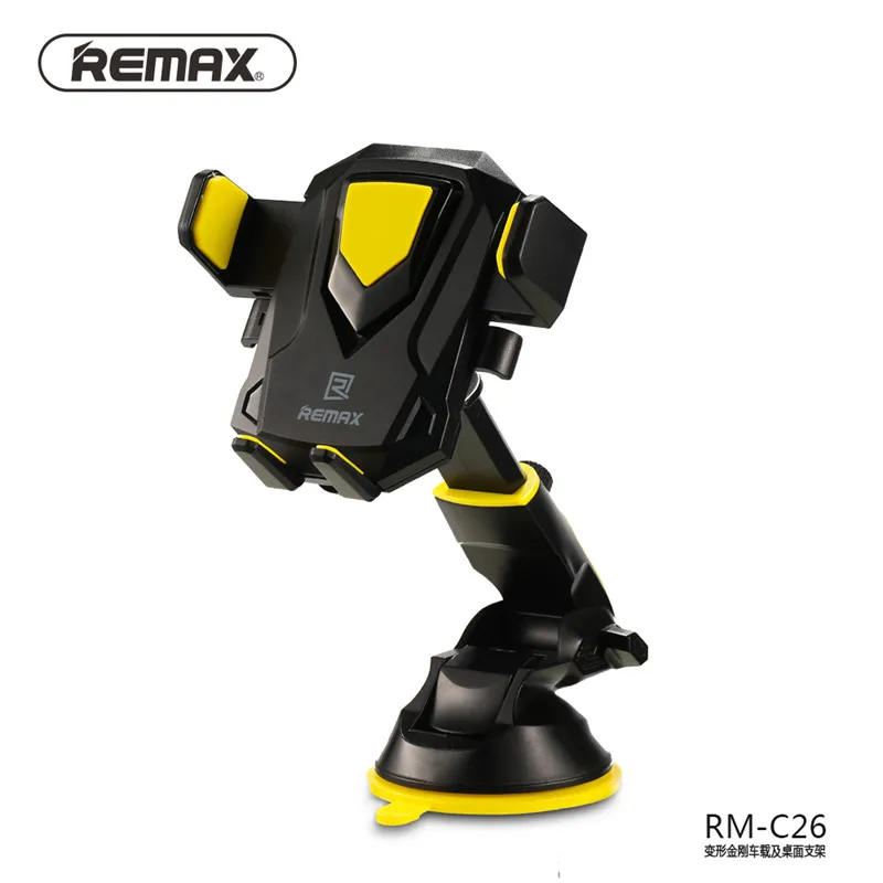 

REMAX 2in1 Desktop Holder Car Phone Holder 360 Adjustable For iPhone Android Phones