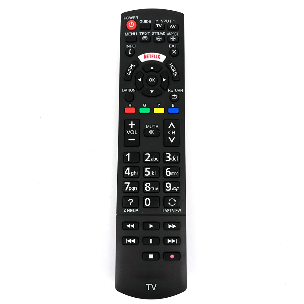 

New Remote Control N2QAYB001008 RC1008 For Panasonic LED LCD TV Controller With NETFLIX Fernbedienung